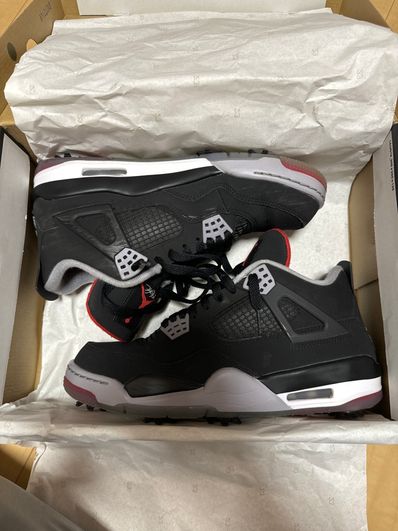Nike Air Jordan 4 Golf "Bred"