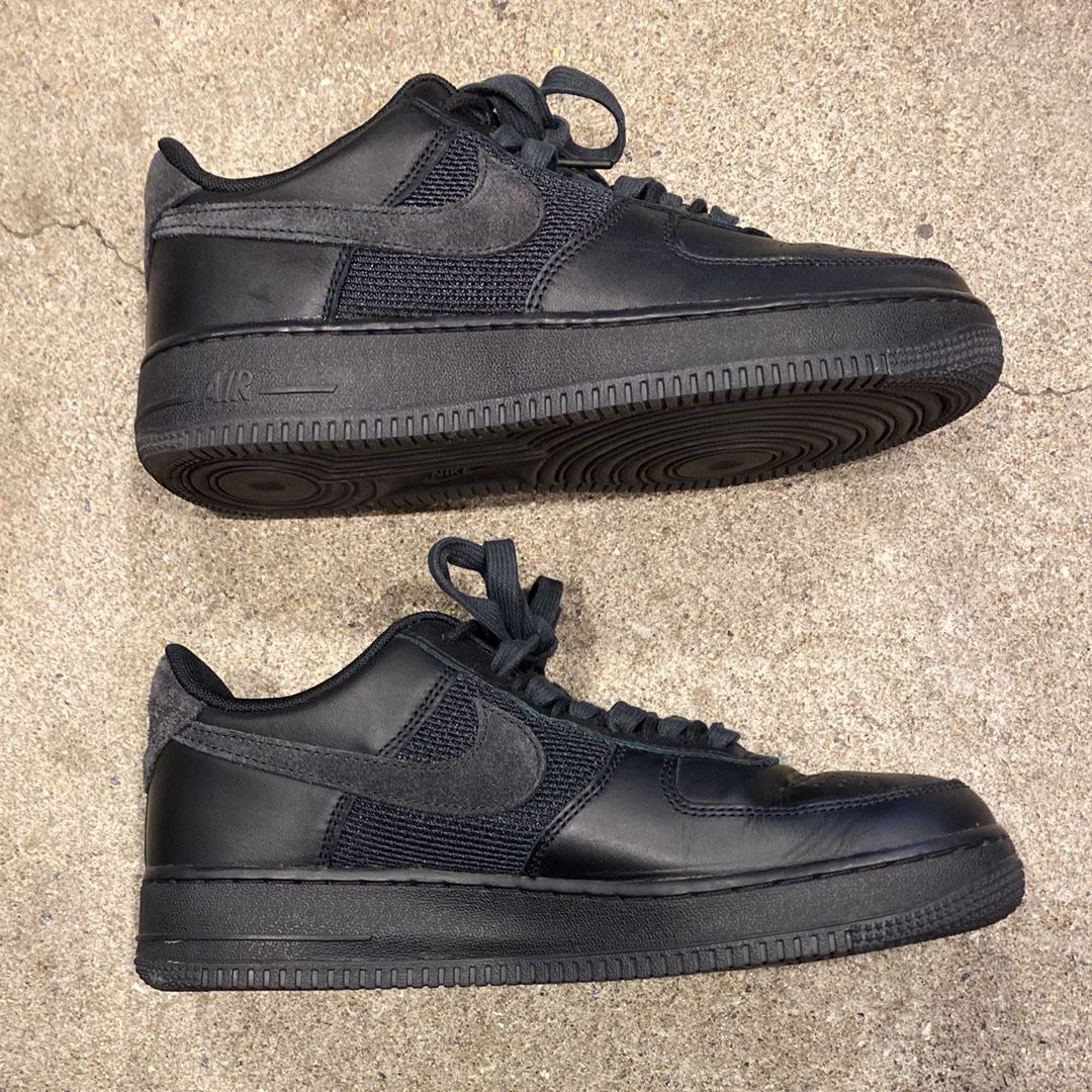 Slam Jam × Nike Air Force 1 Low "Black and Off Noir"