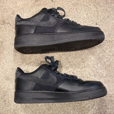 Slam Jam × Nike Air Force 1 Low "Black and Off Noir"