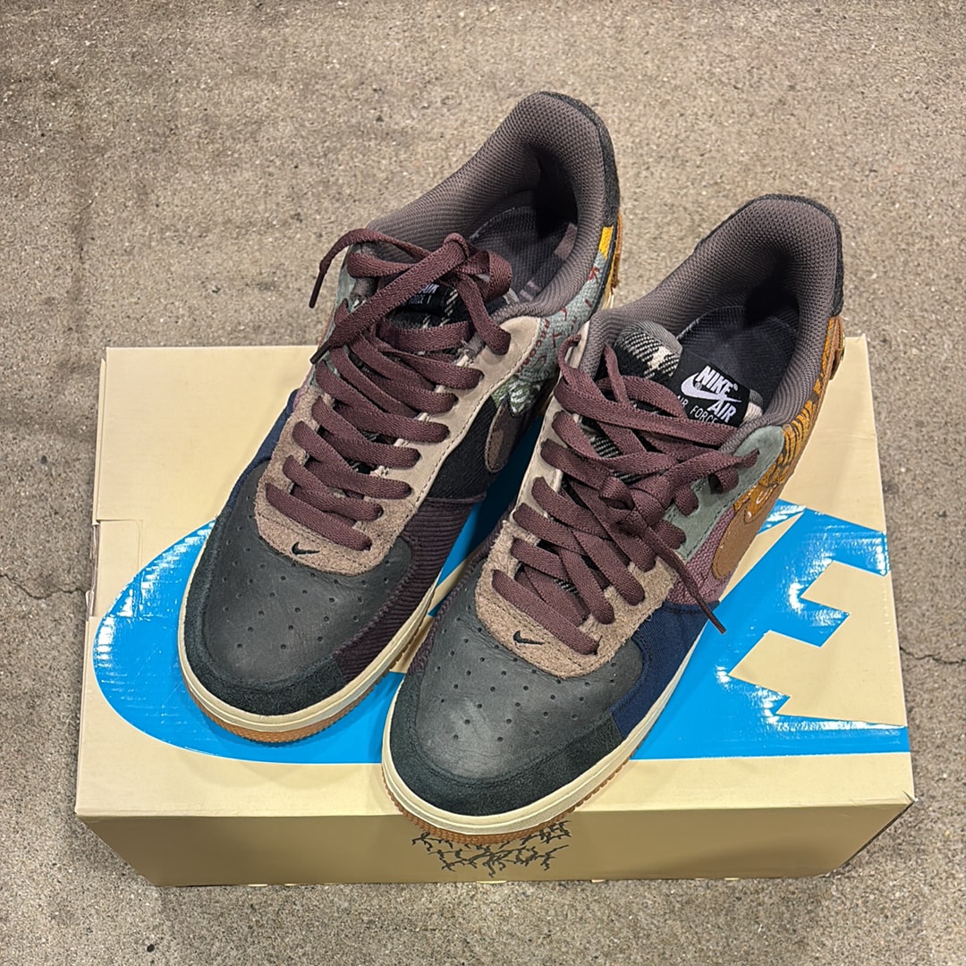 Travis Scott × Nike Air Force 1 Low Cactus Jack "Multi Color"