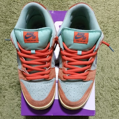 Nike SB Dunk Low Pro PRM "Orange and Emerald Rise"