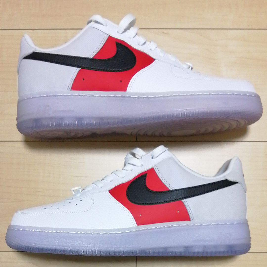 Nike Air Force 1 Low '07 LV8 EMB "White/Red"