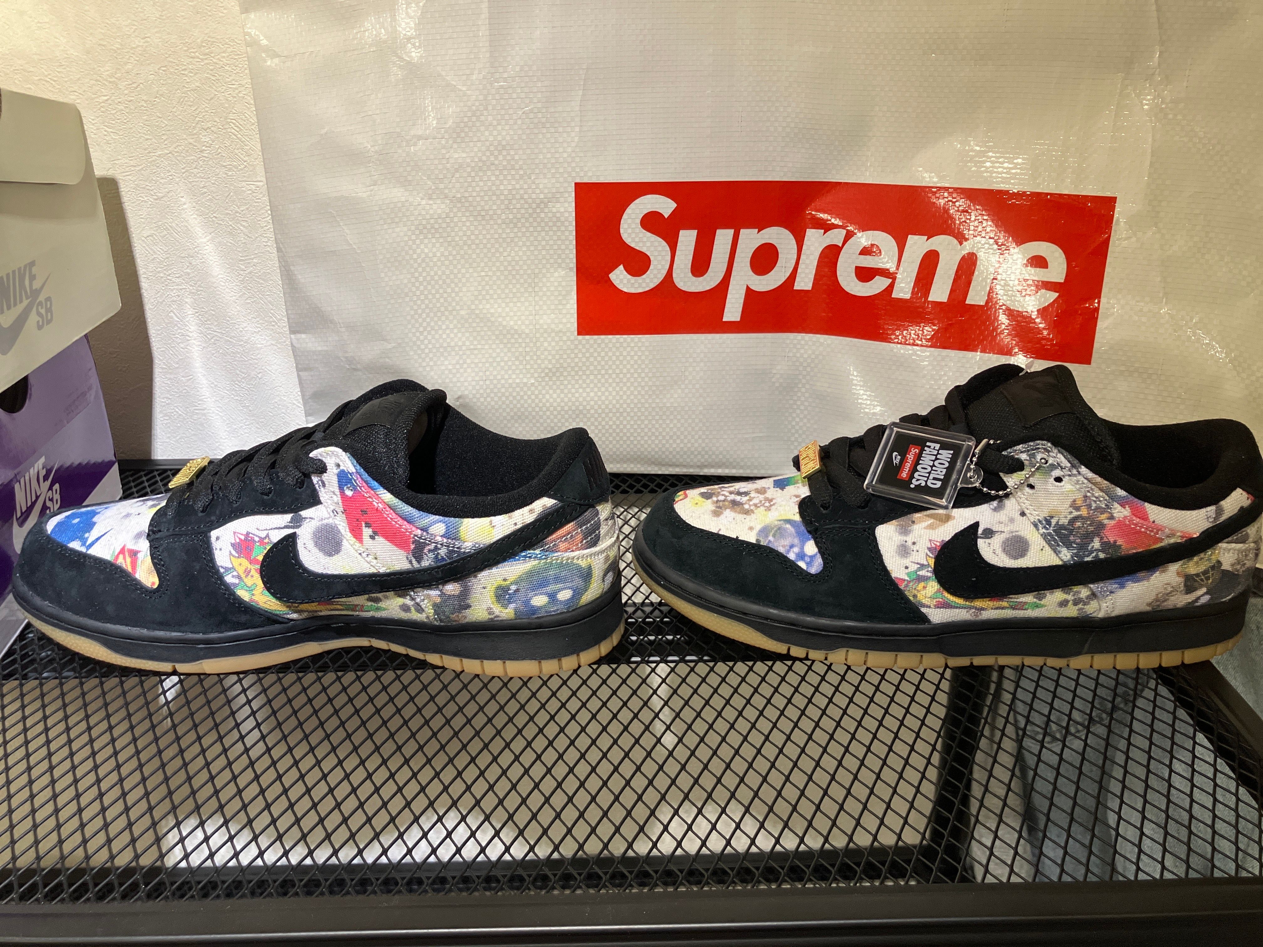 Supreme × Nike SB Dunk Low "Rammellzee"