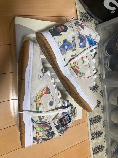 Supreme × Nike SB Dunk High "Rammellzee"