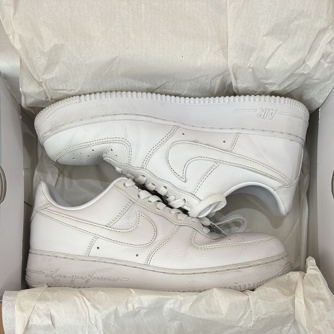 Drake NOCTA × Nike Air Force 1 Low "Love You Forver/White"