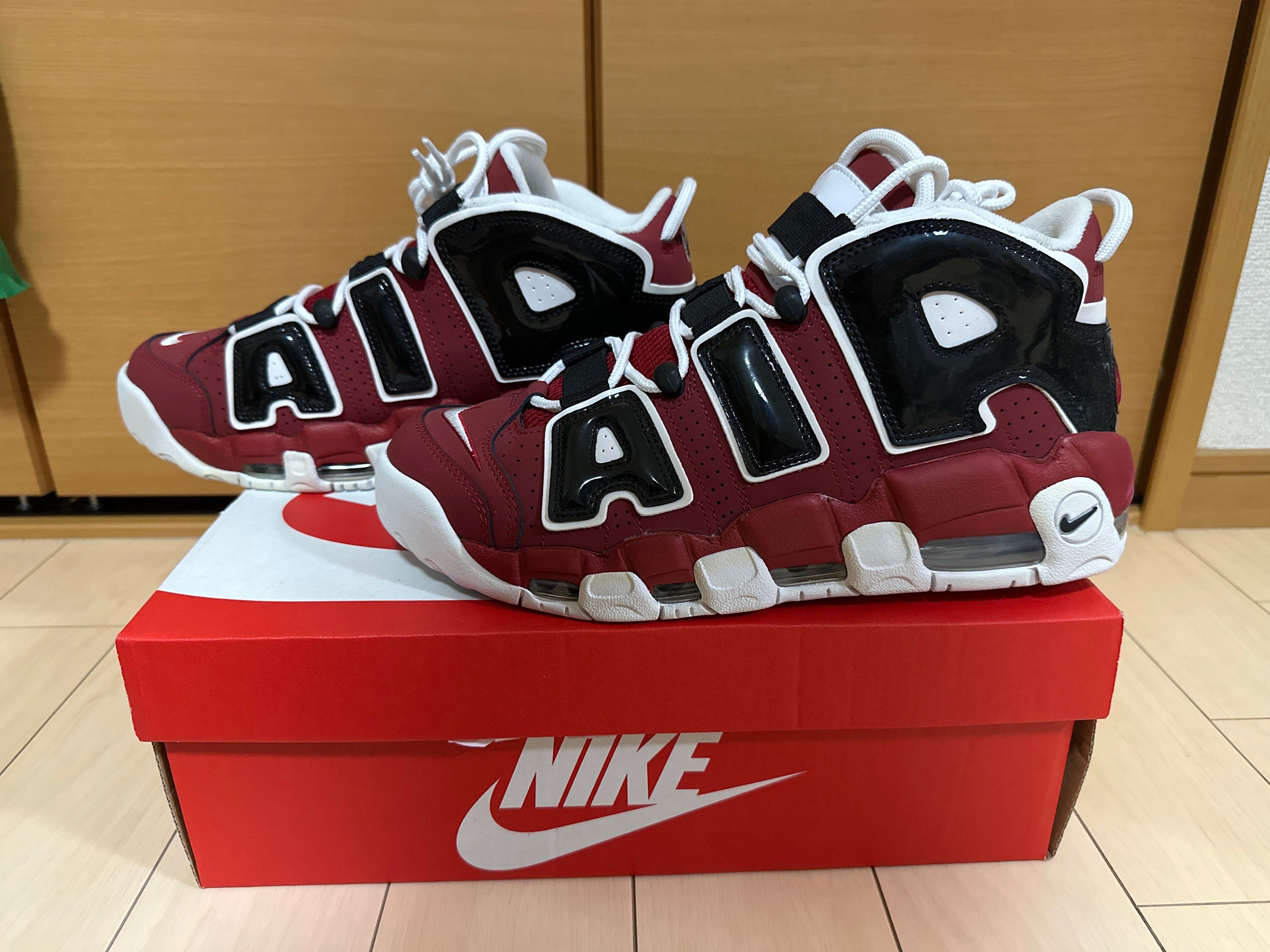 Nike Air More Uptempo ’96 "Black and Varsity Red" (2021)