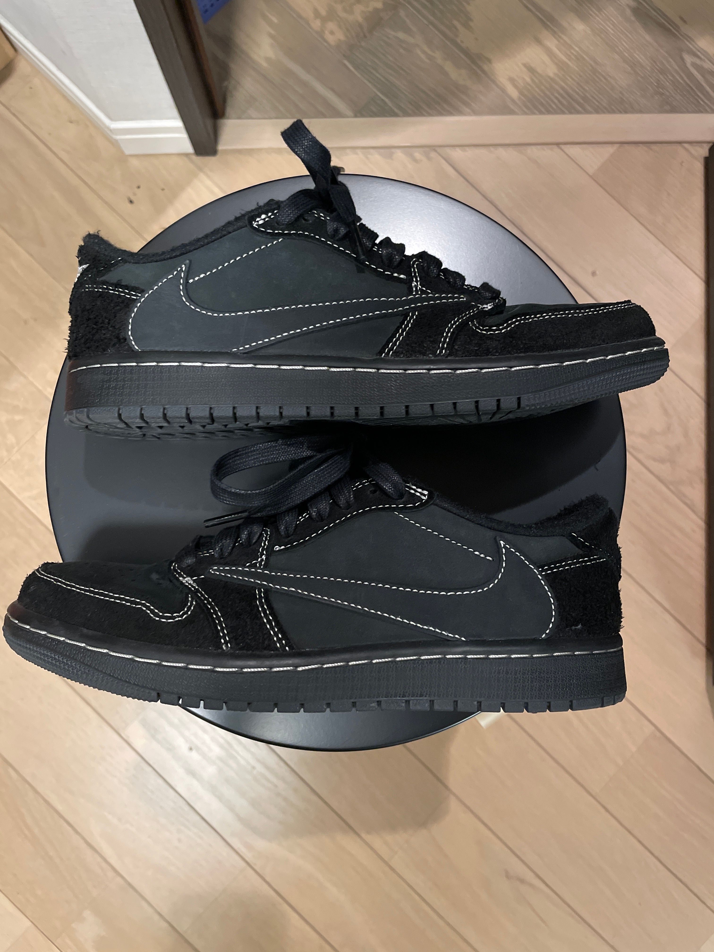 Travis Scott × Nike Air Jordan 1 Low OG SP "Black Phantom"