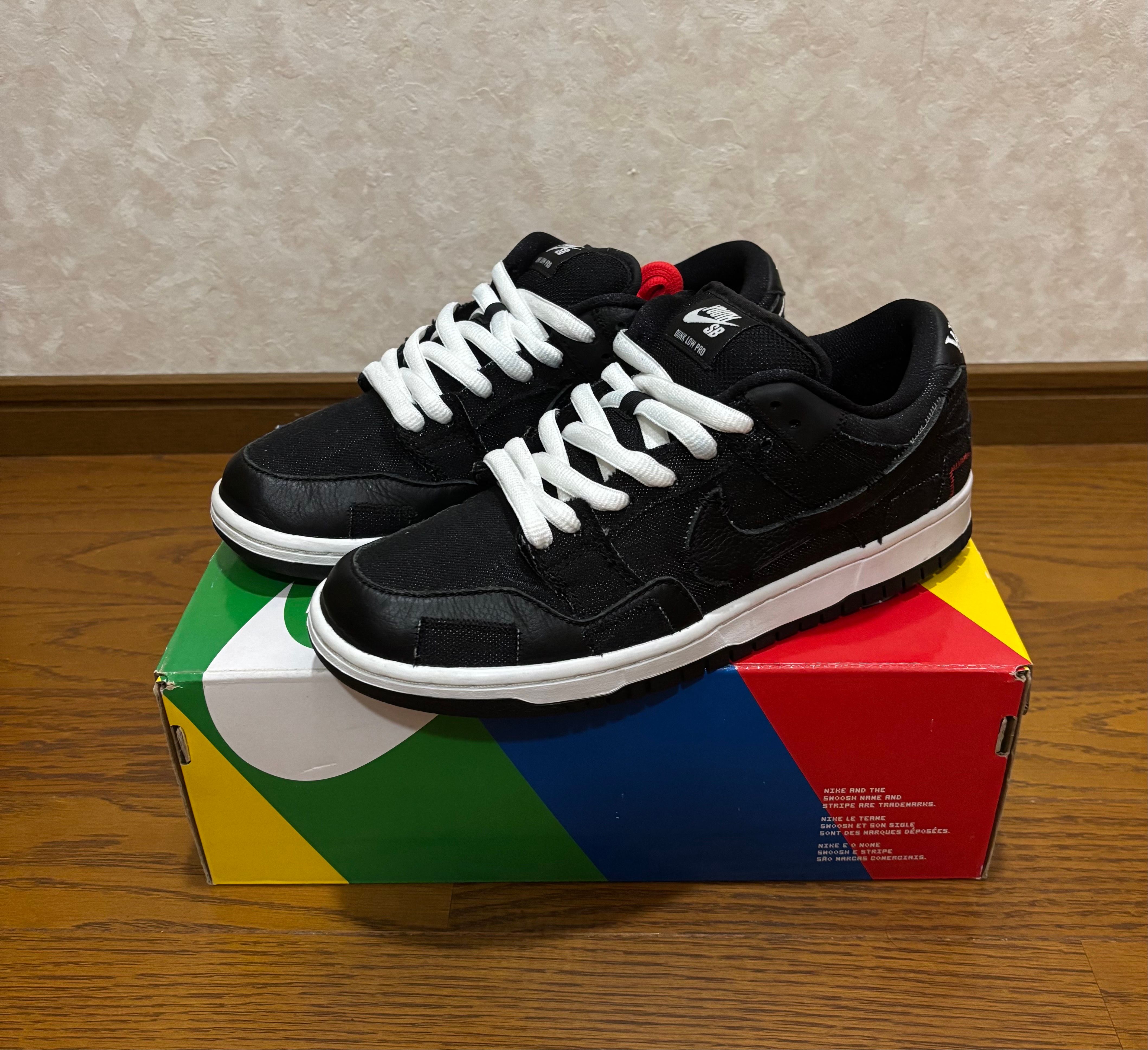 Wasted Youth × Nike SB Dunk Low "Black Denim" / VERDY
