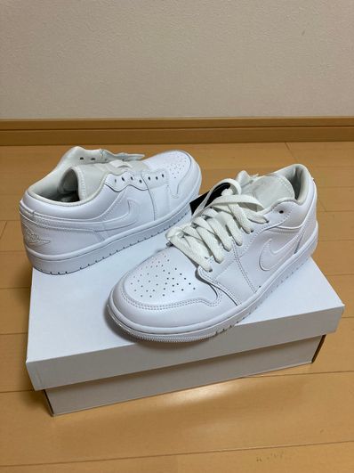 Nike Women's Air Jordan 1 Low "Triple White"