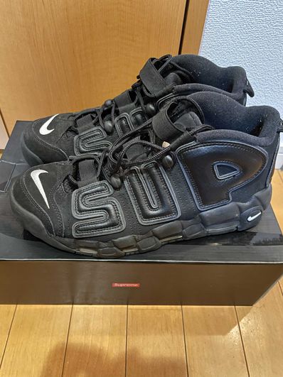 Supreme × Nike Air More Uptempo "Black"