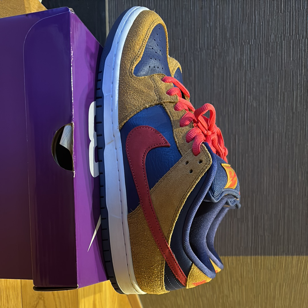 Nike SB Dunk Low Pro "Wheat and Purple"