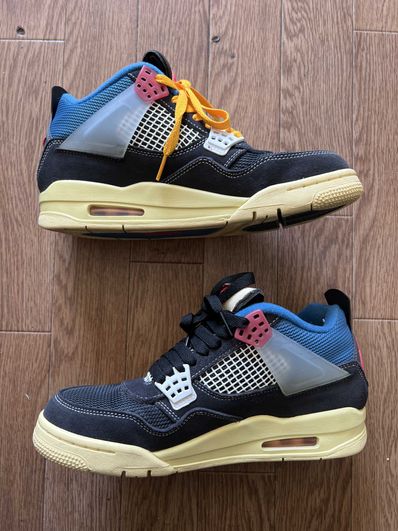 UNION × NIKE AIR JORDAN 4 "OFF NOIR"