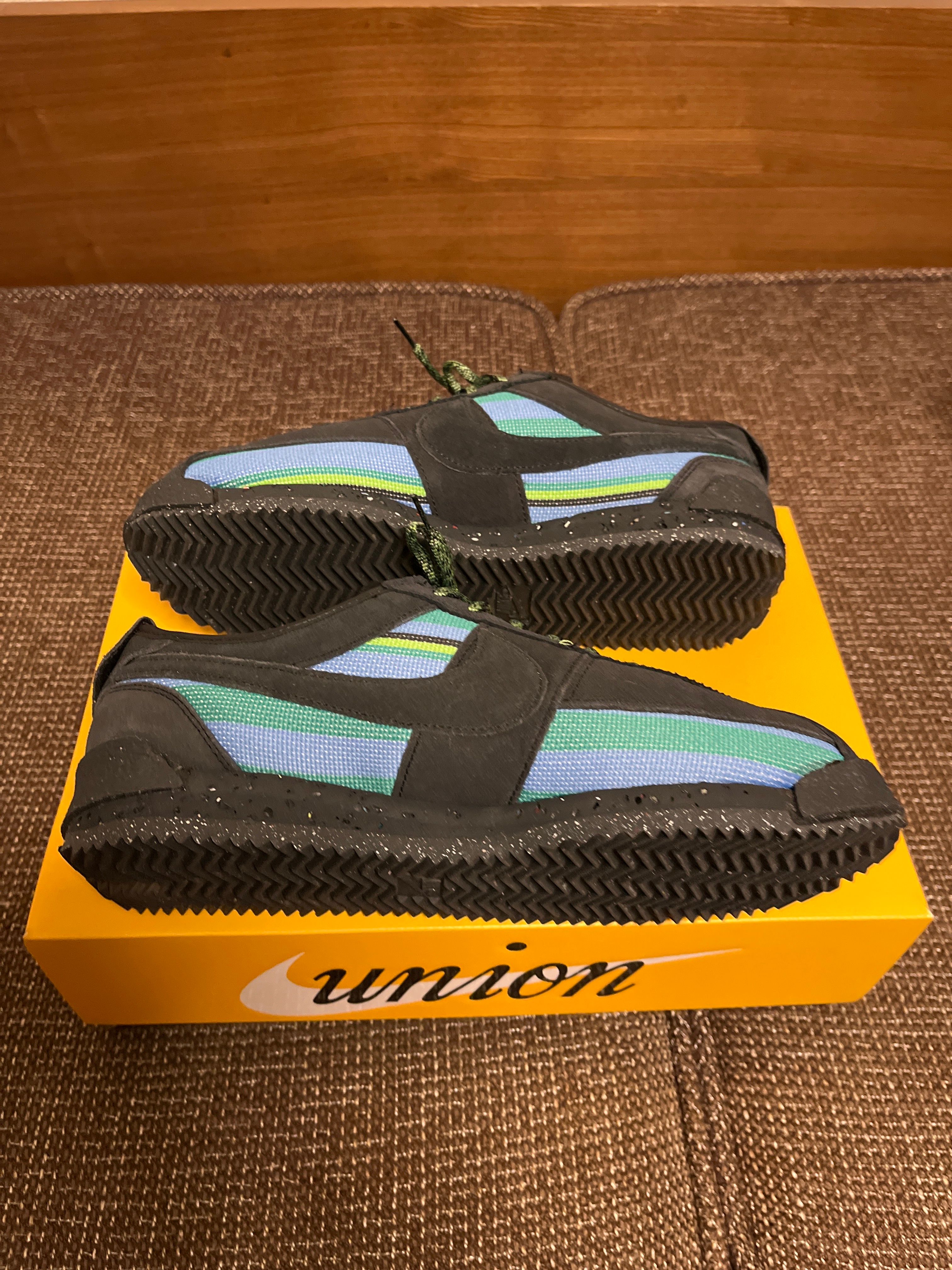 Union × Nike Cortez "Black"