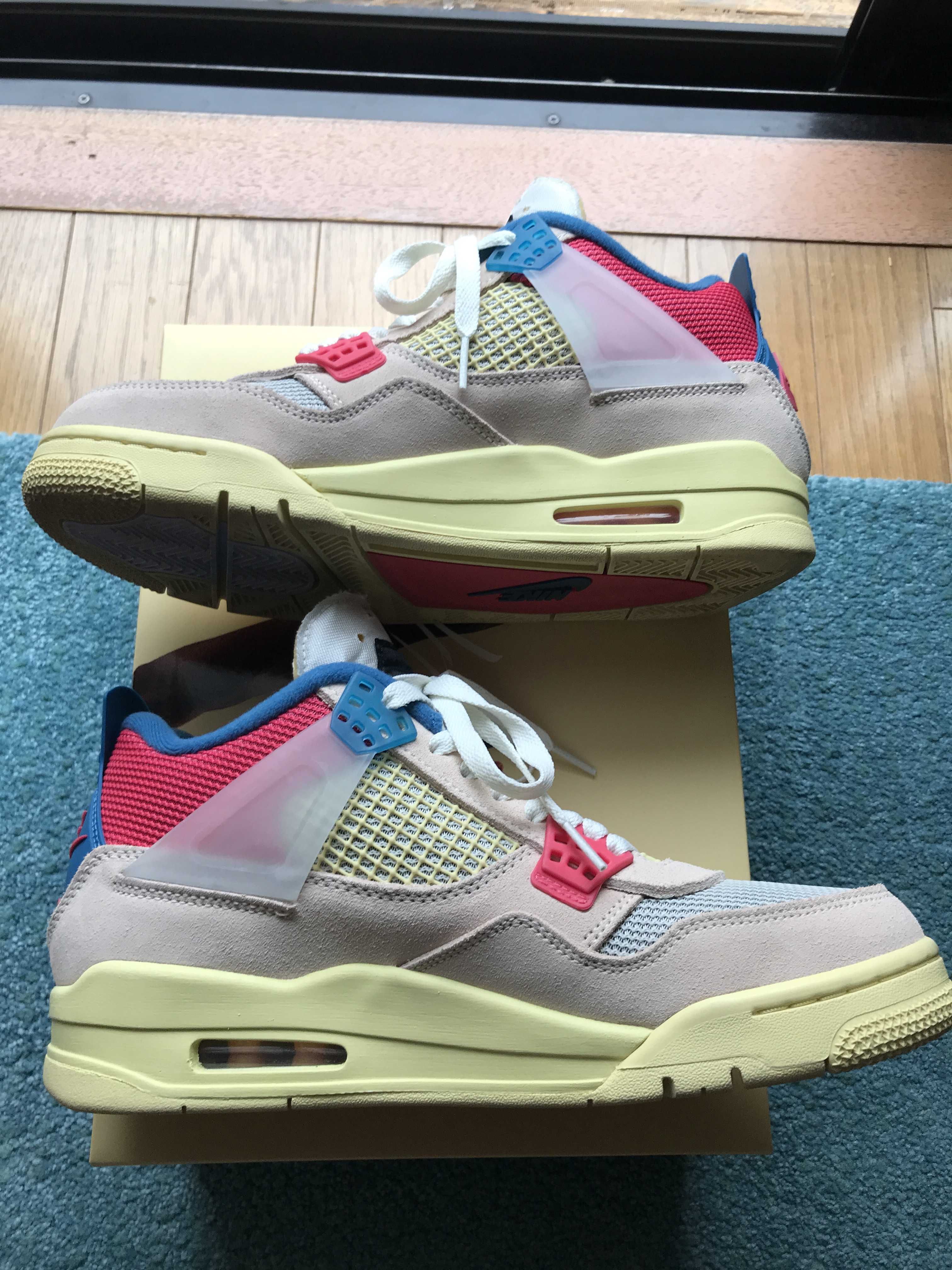 UNION × Nike Air Jordan 4 SP "Guava Ice/Light Fusion Red"