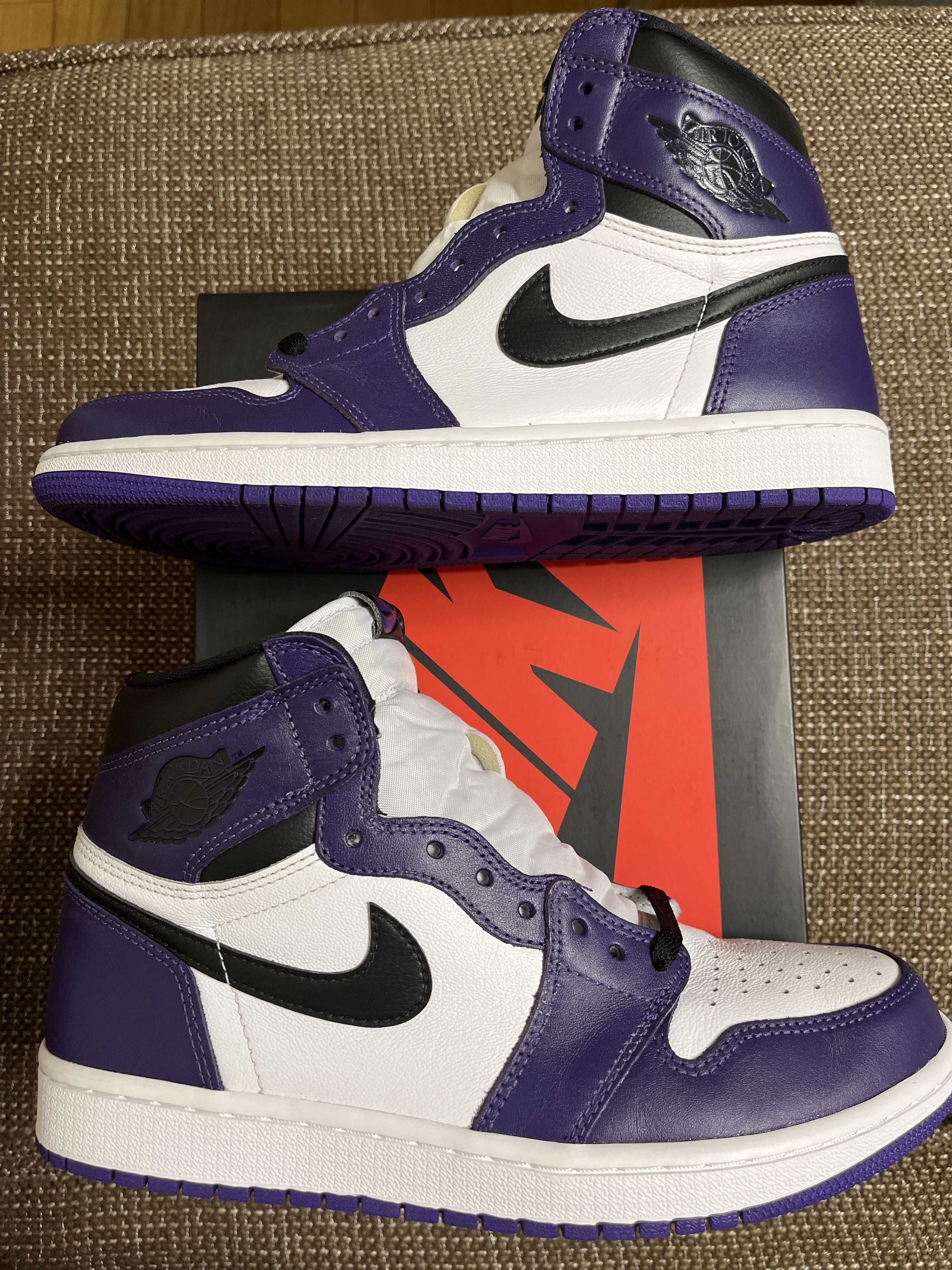Nike Air Jordan 1 Retro High OG "Court Purple White/Black" (2020)