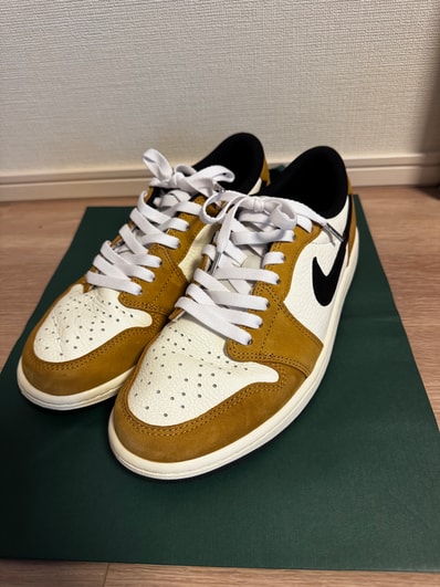 Nike Air Jordan 1 Low OG "Rookie of the Year/Sail and Golden Harvest"