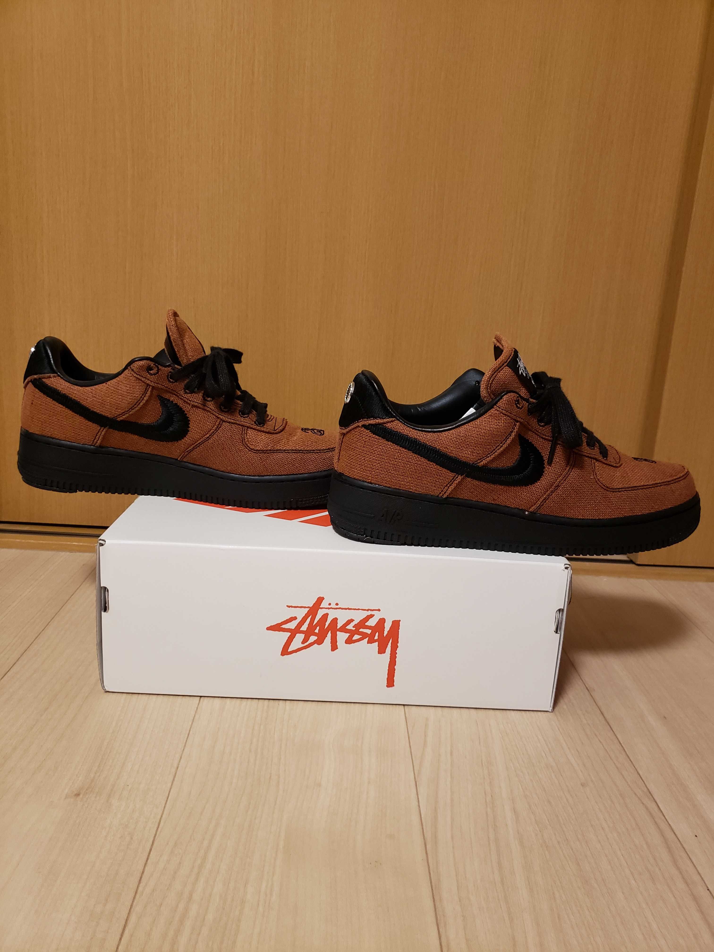 Stussy × Nike Air Force 1 Low "Triple Black"