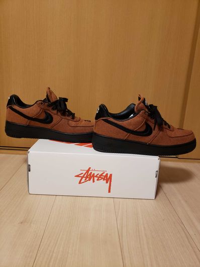 Stussy × Nike Air Force 1 Low "Triple Black"