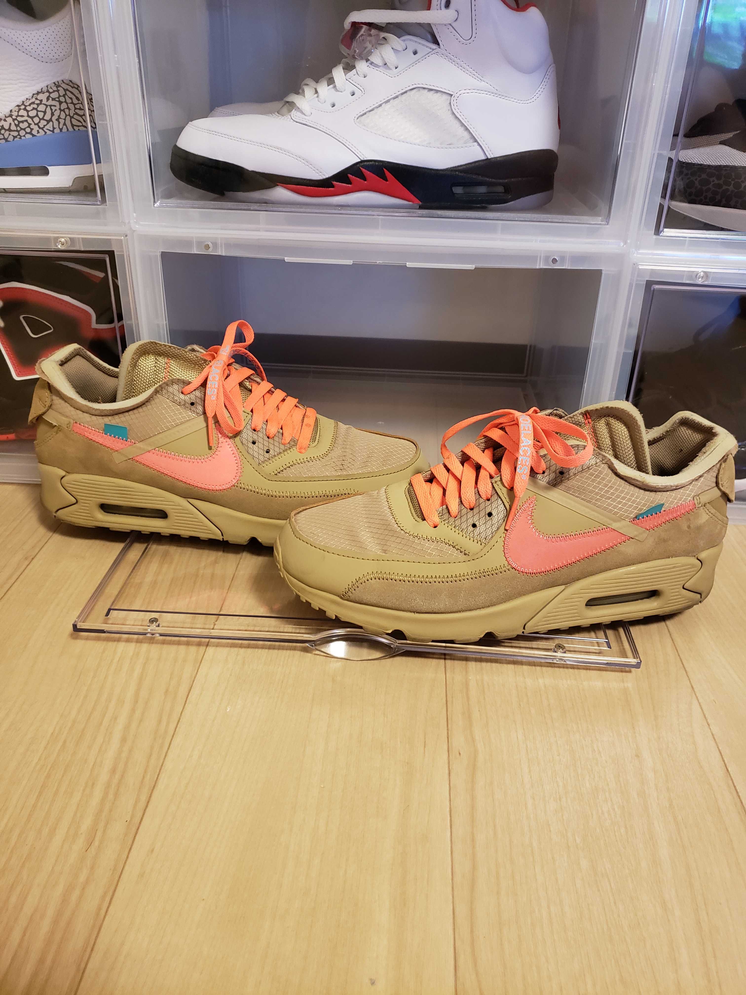 Off-White × Nike Air Max 90 "Desert Ore"