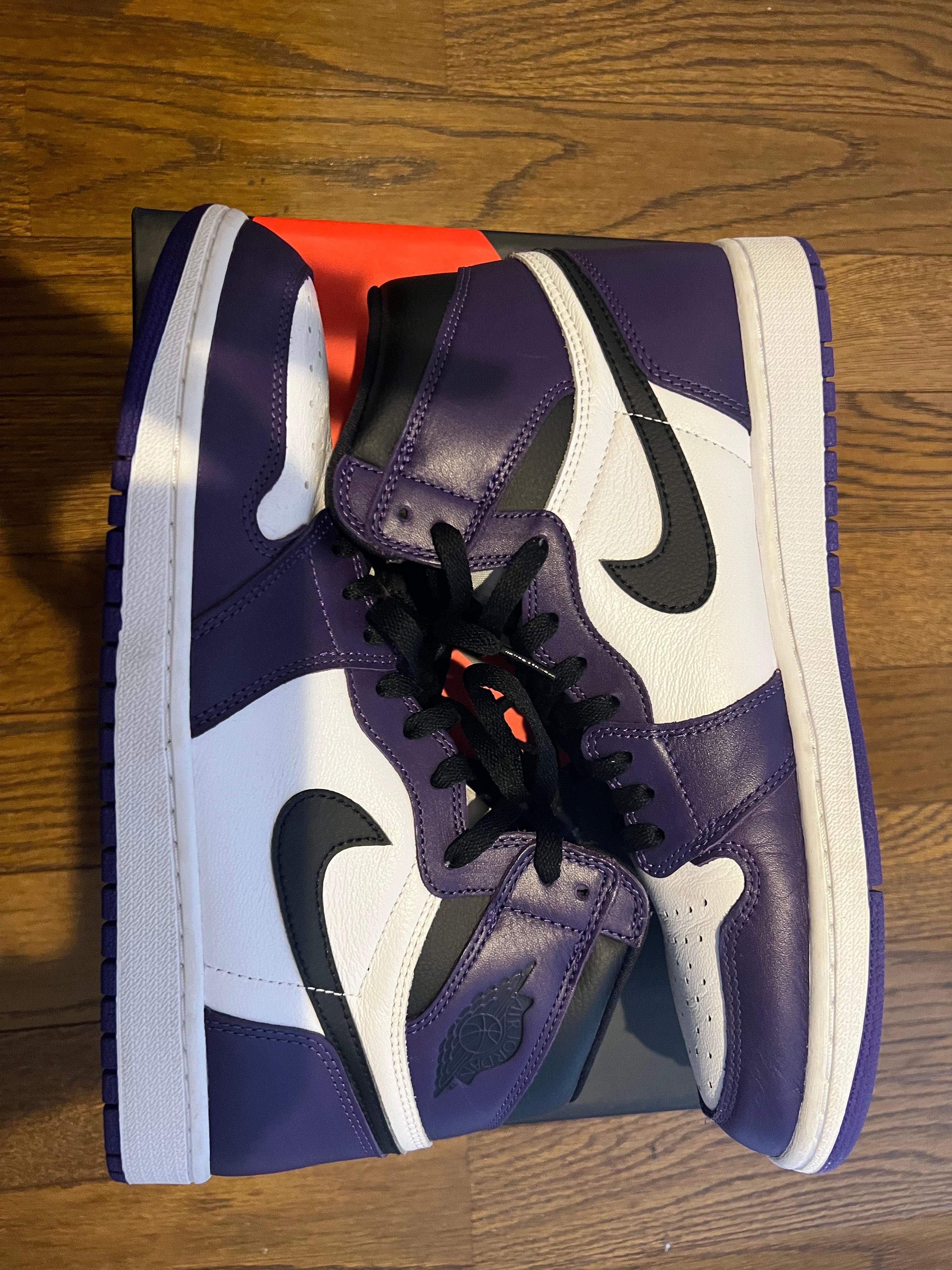 Nike Air Jordan 1 Retro High OG "Court Purple White/Black" (2020)