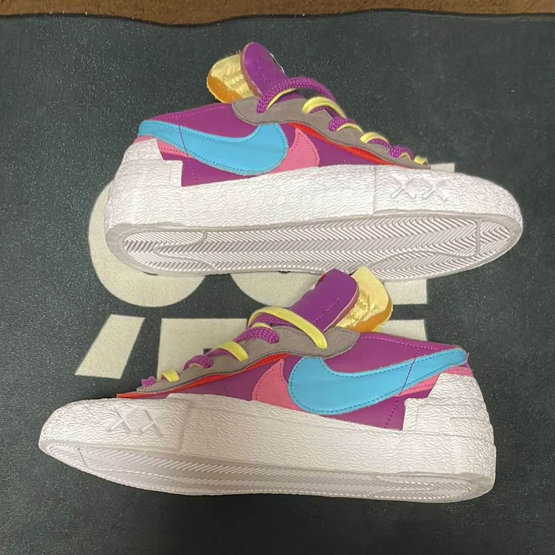 KAWS × sacai × Nike Blazer Low "Purple Dusk"