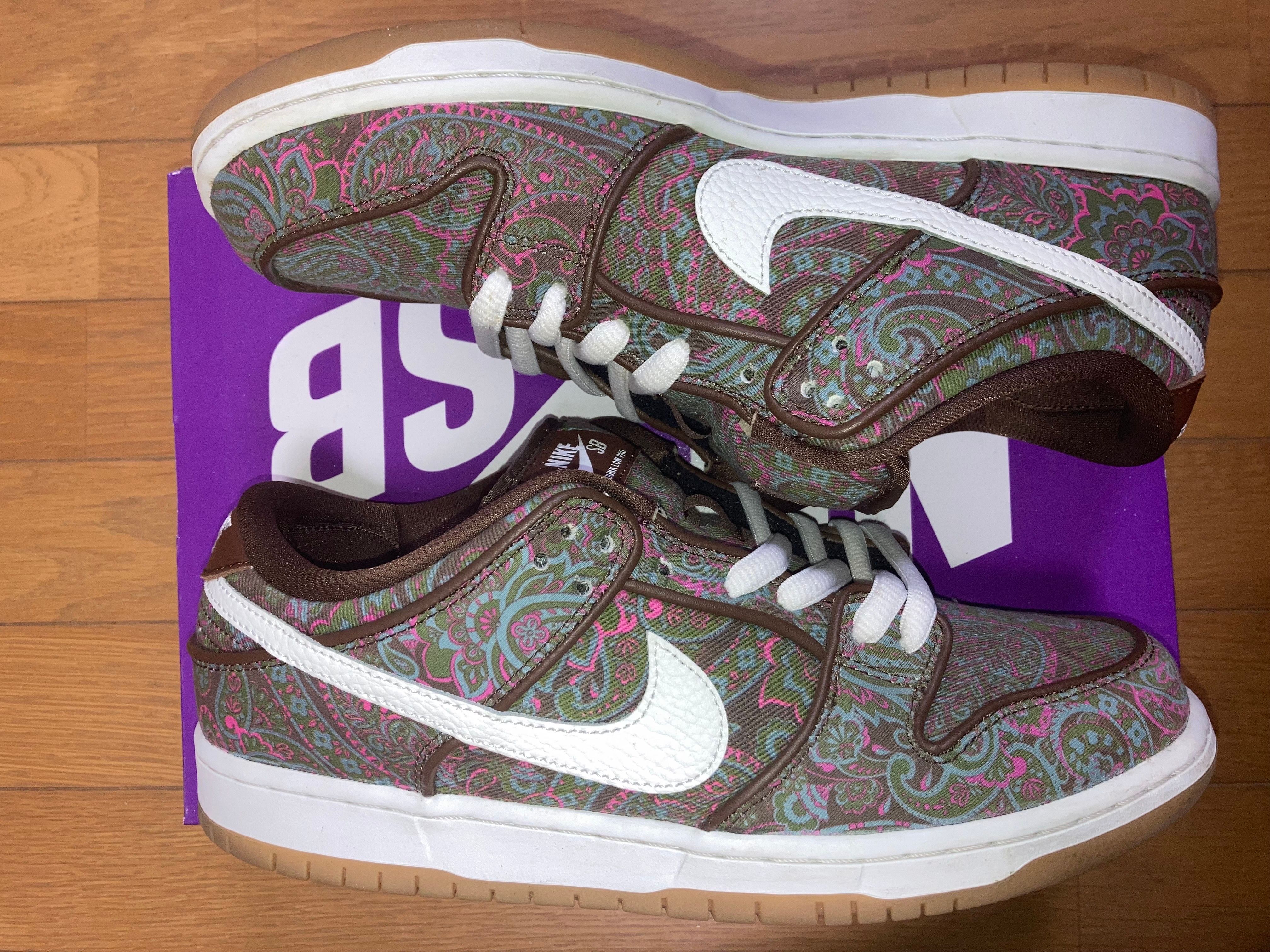 Nike SB Dunk Low PRM "Brown Paisley"