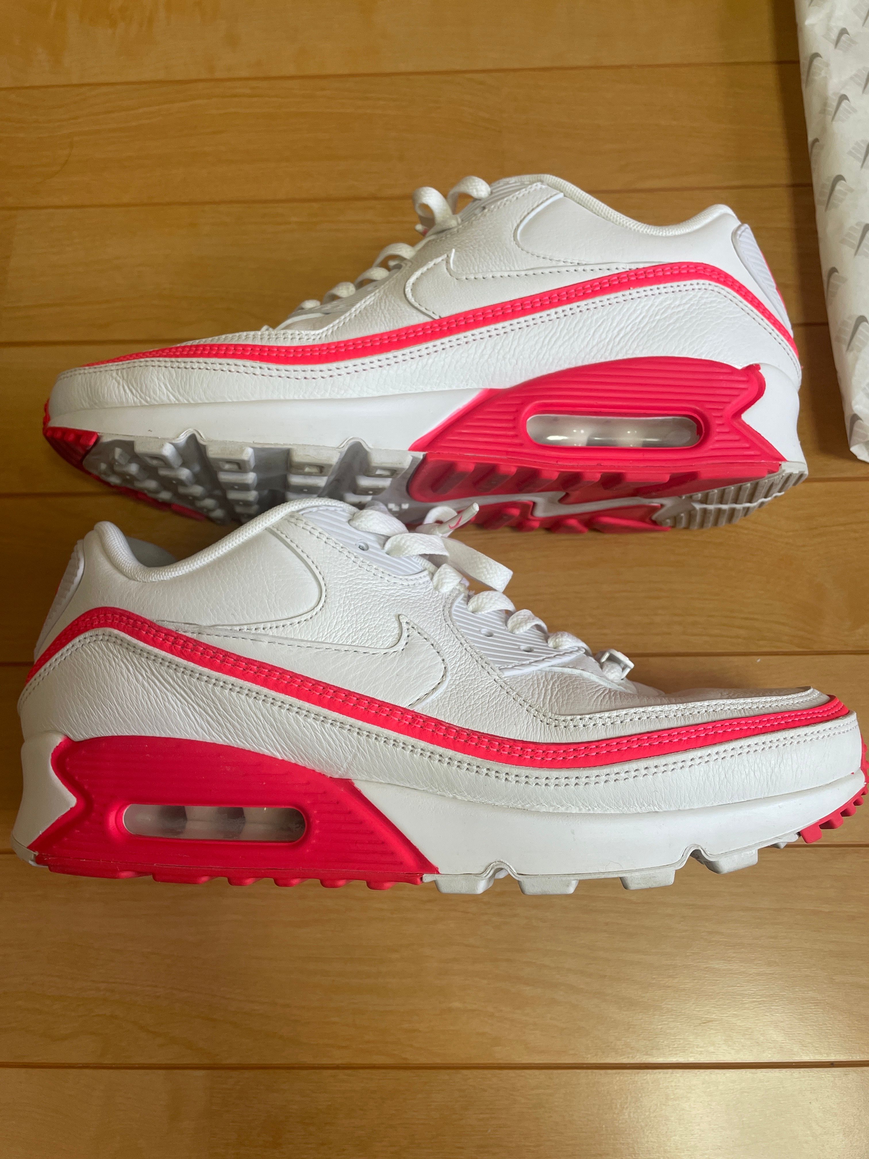 UNDEFEATED × Nike Air Max 90 "White/Red"