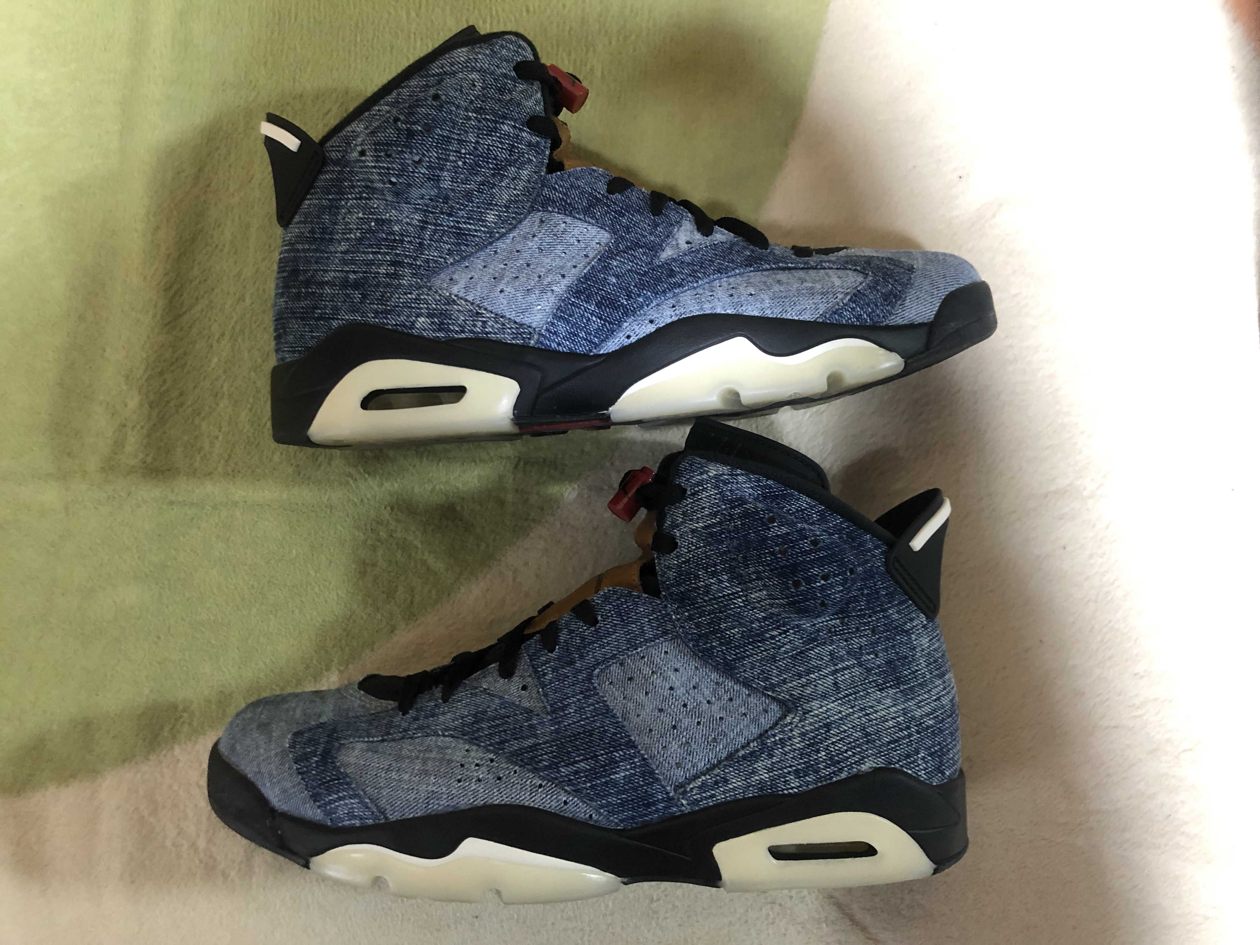 NIKE AIR JORDAN 6 "WASHED DENIM"