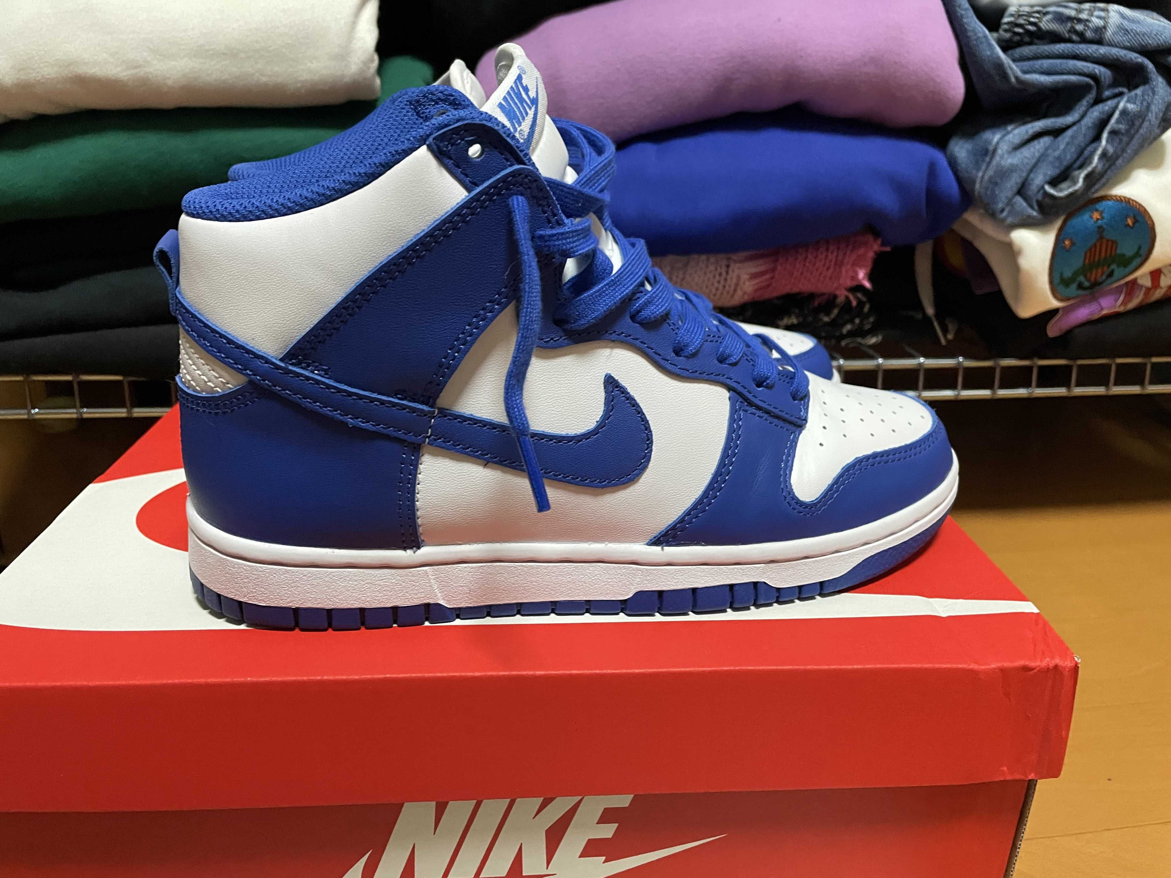 Nike Dunk High "Game Royal"