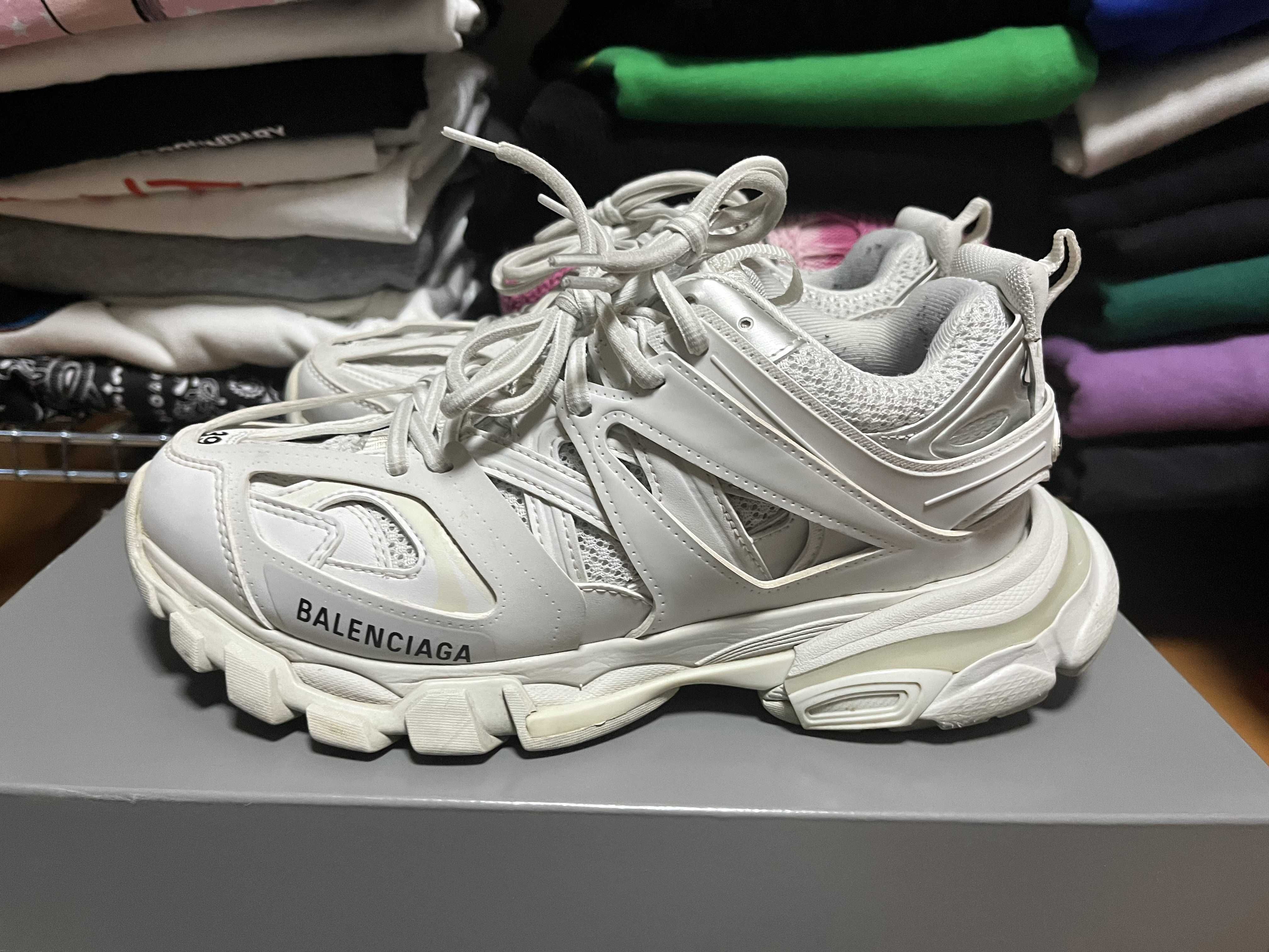 Balenciaga Track Sneaker "White/Orange"