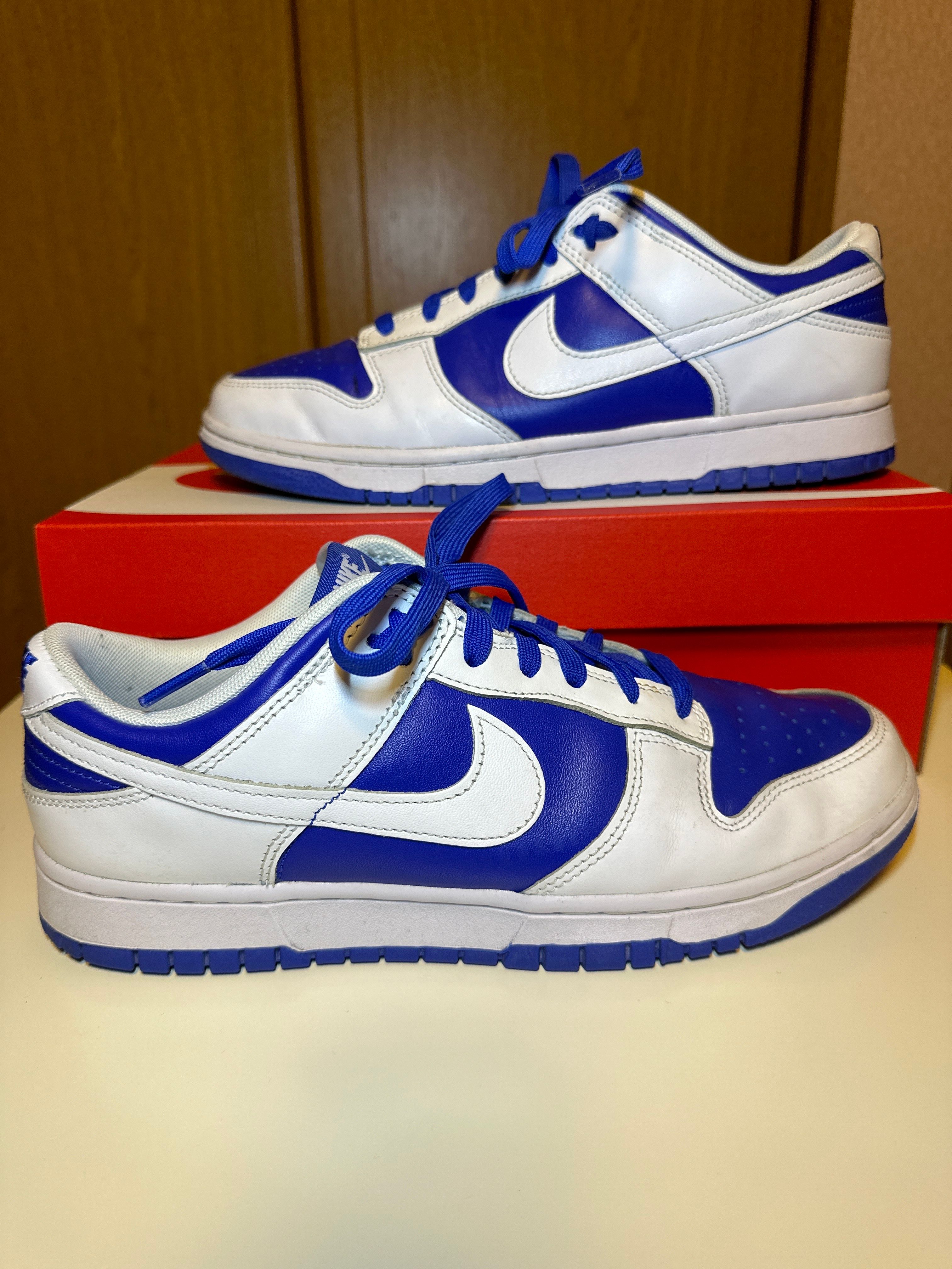 Nike Dunk Low Retro "Racer Blue and White"