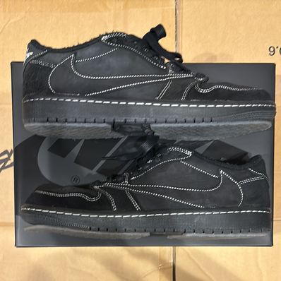 Travis Scott × Nike Air Jordan 1 Low OG SP "Black Phantom"