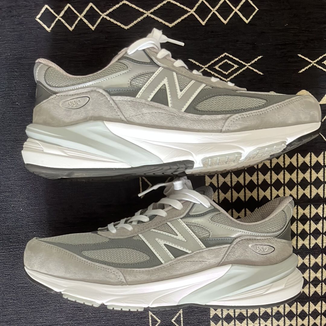 New Balance 990V6 "Gray" (Heel Logo NB)