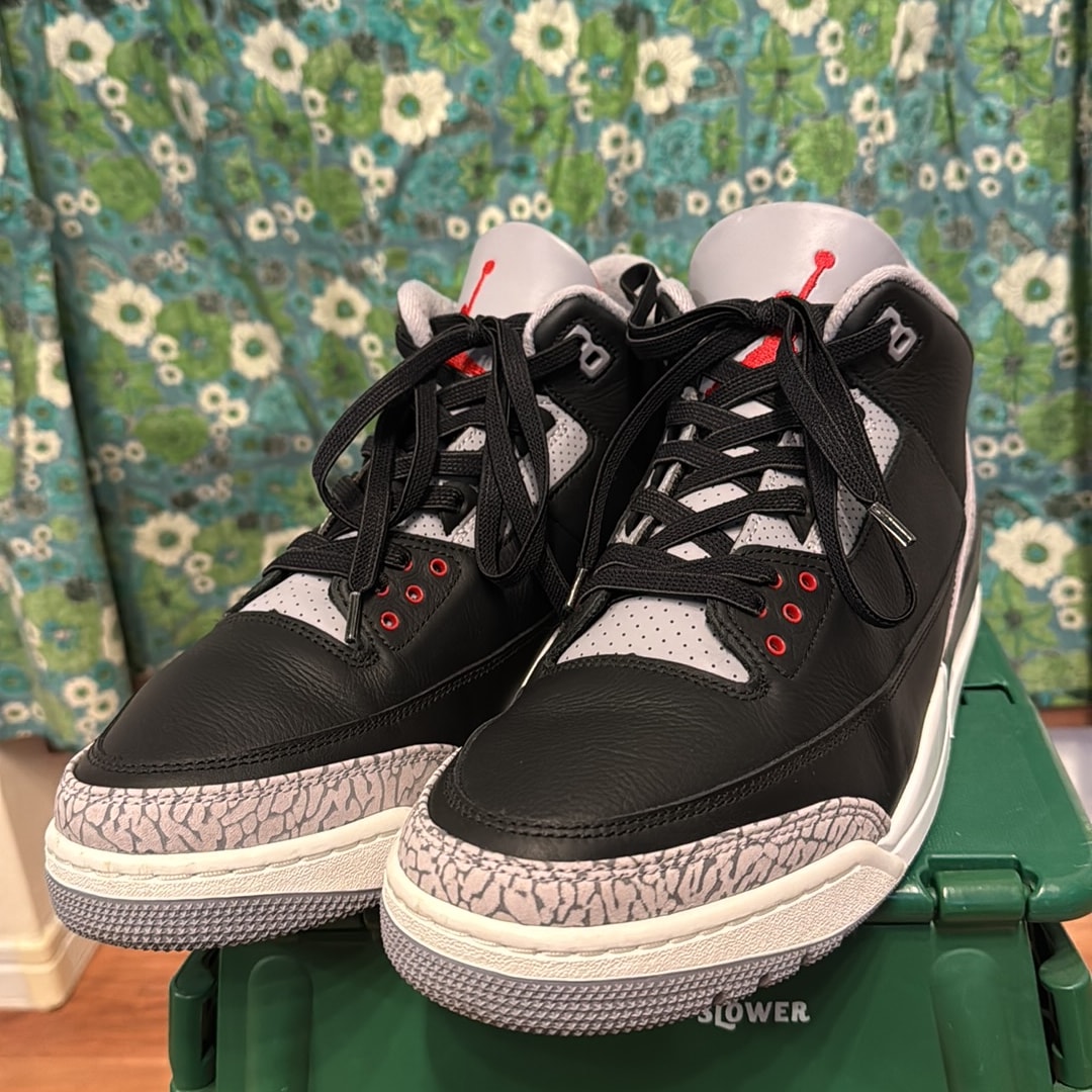 Nike Air Jordan 3 Retro "Black Cement" (2024)