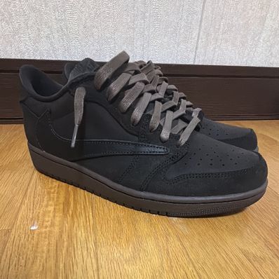 Travis Scott × Nike Air Jordan 1 Low OG SP "Velvet Brown and Dark Mocha"