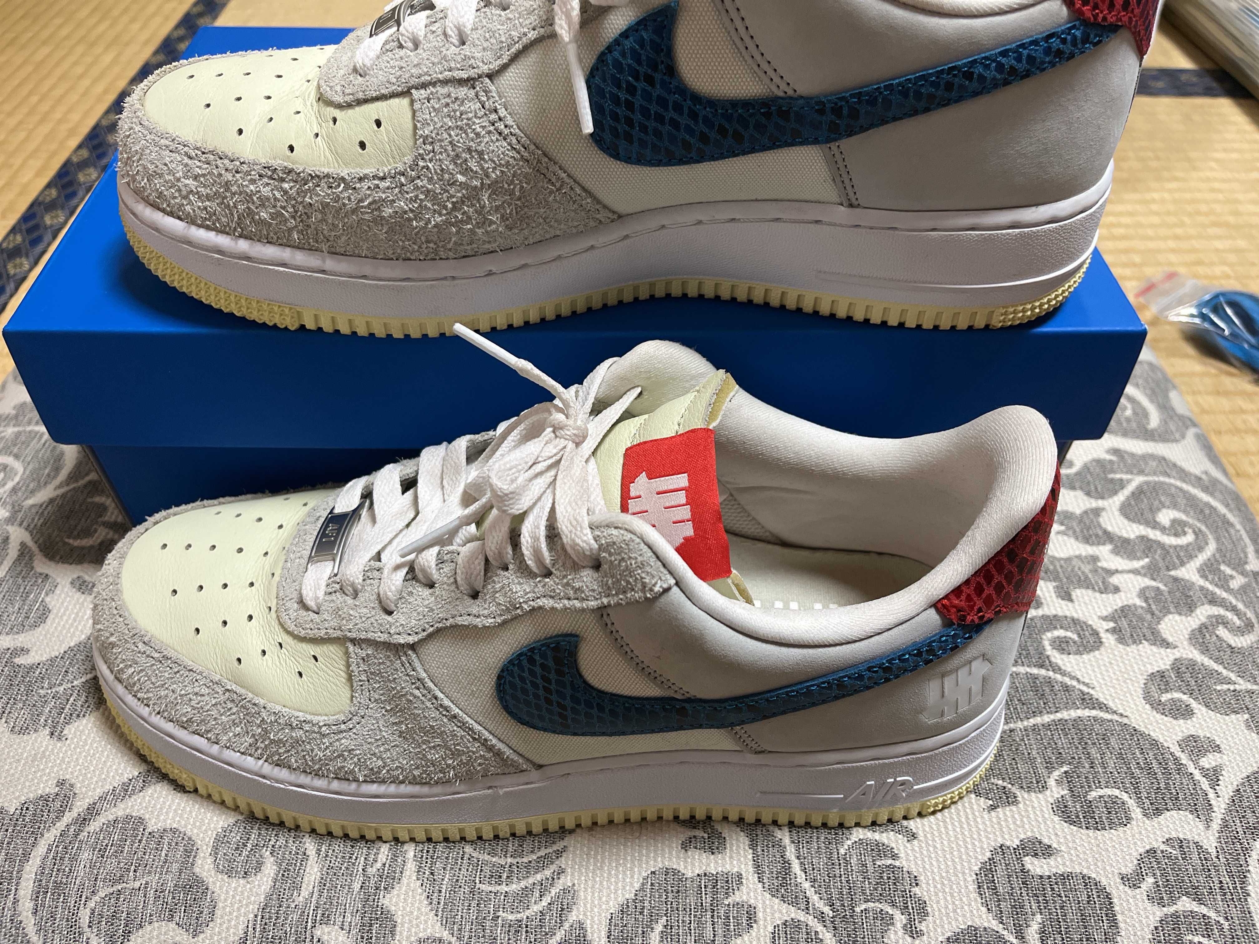 UNDEFEATED × Nike Air Force 1 Low "White"