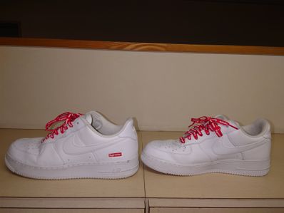 Supreme × Nike Air Force 1 Low "White"