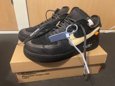 Off-White × Nike Air Force 1 Low "Black"