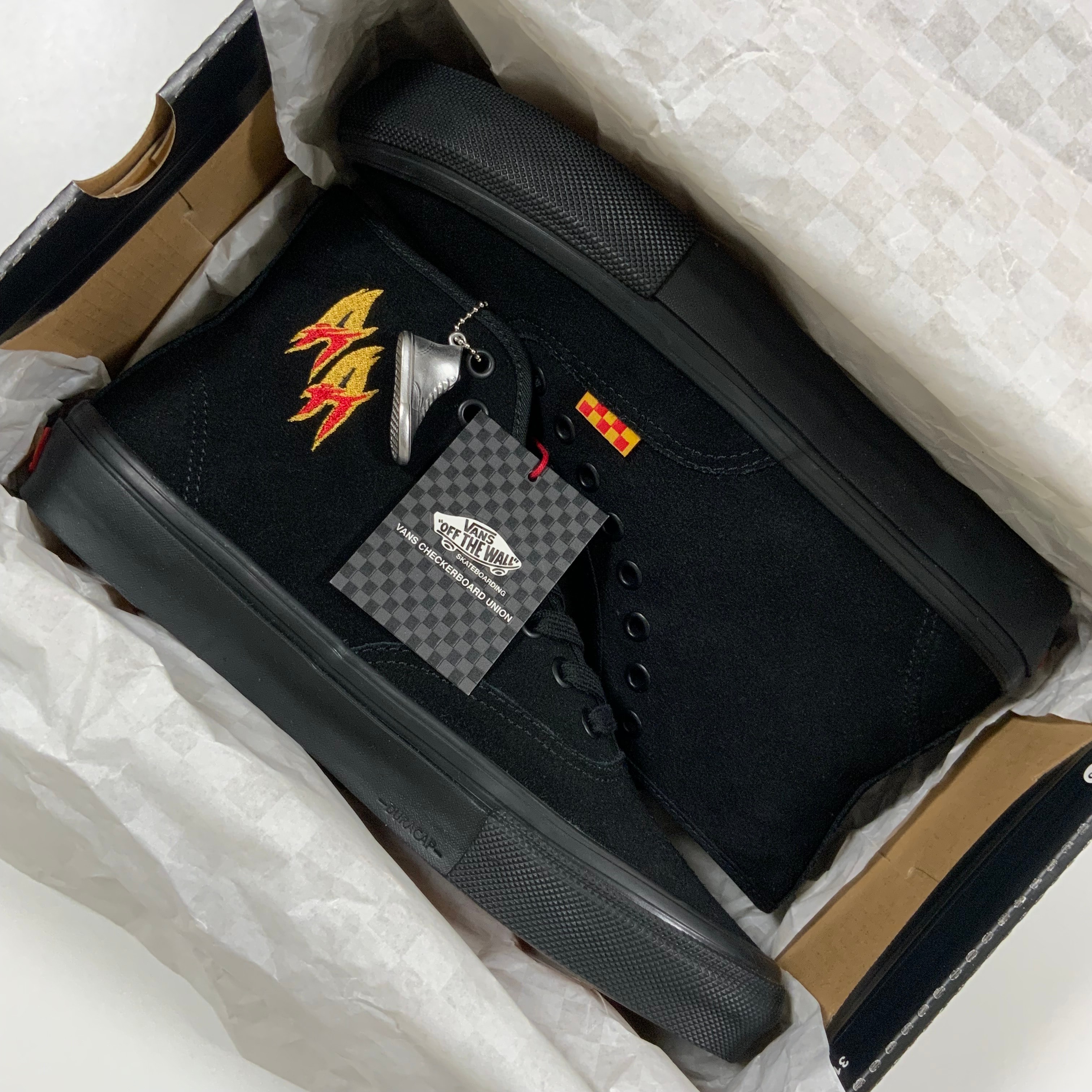 Andrew Allen × Vans Skate Authentic High "Black"