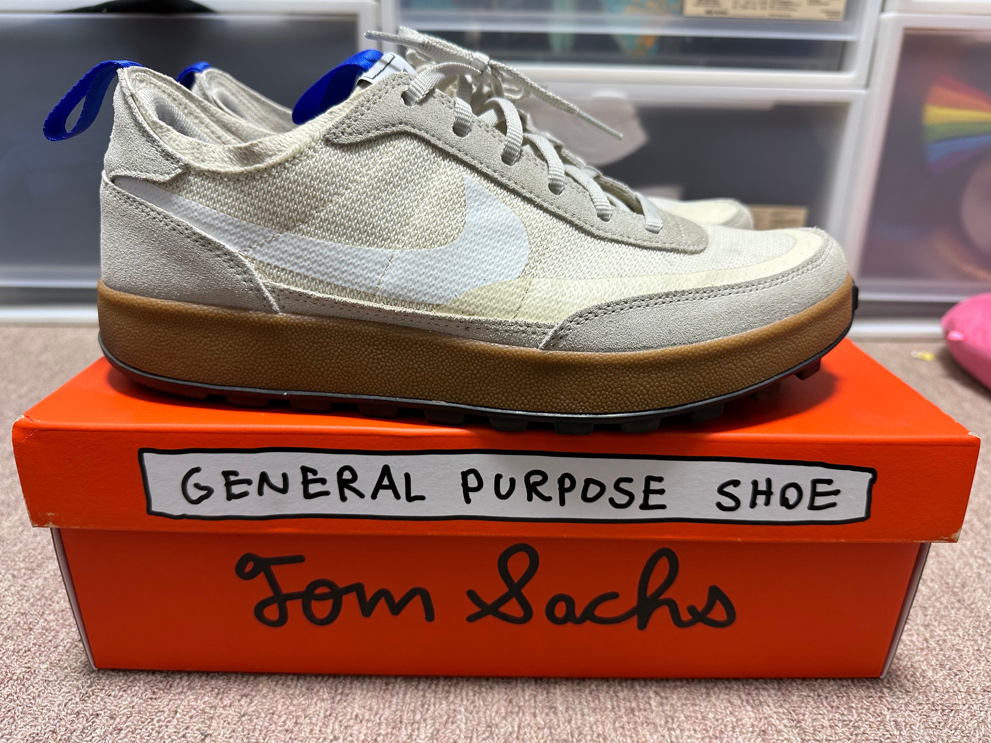 Tom Sachs × NikeCraft Women's General Purpose Shoe "Beige"