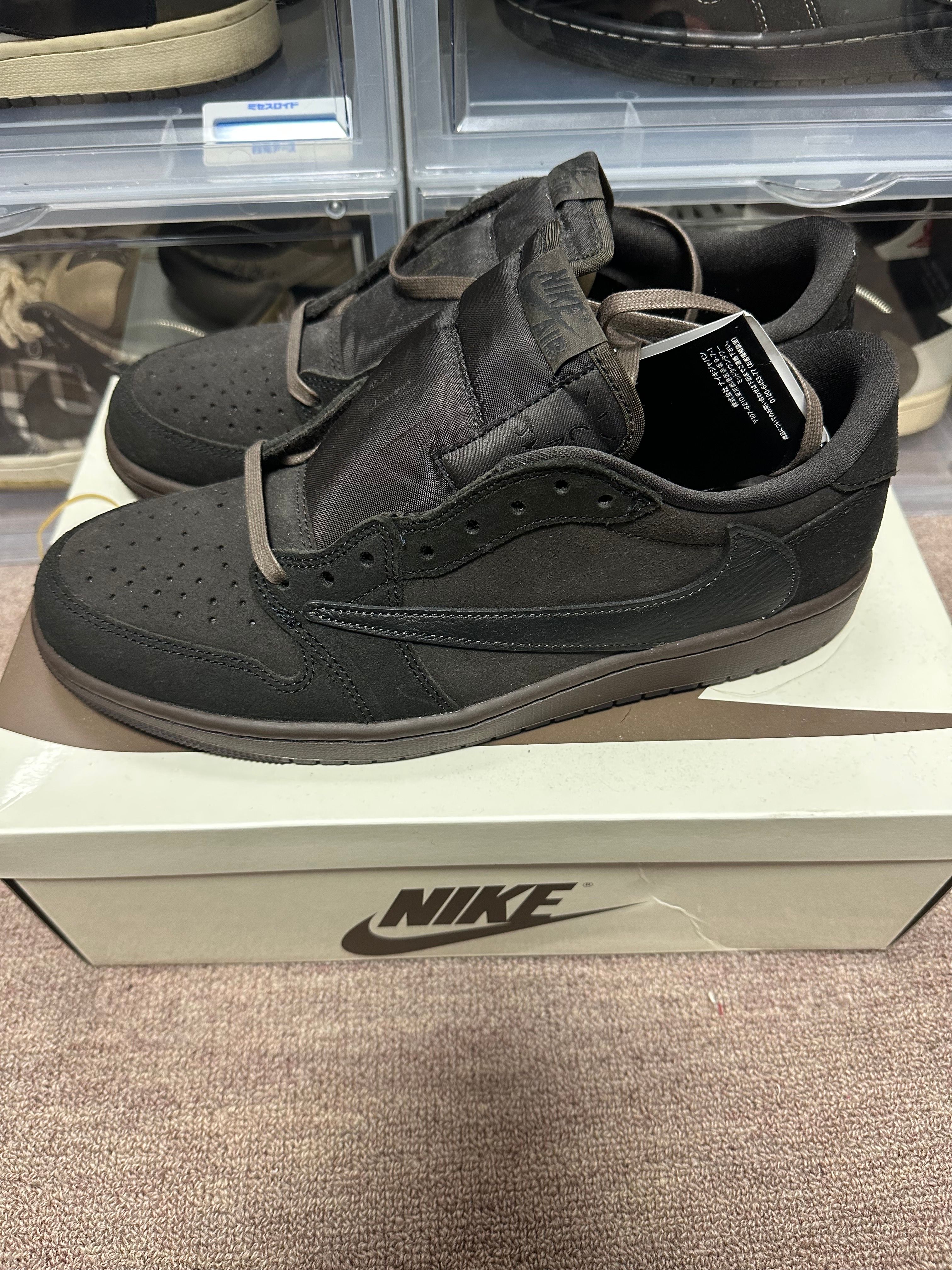 Travis Scott × Nike Air Jordan 1 Low OG SP "Velvet Brown and Dark Mocha"