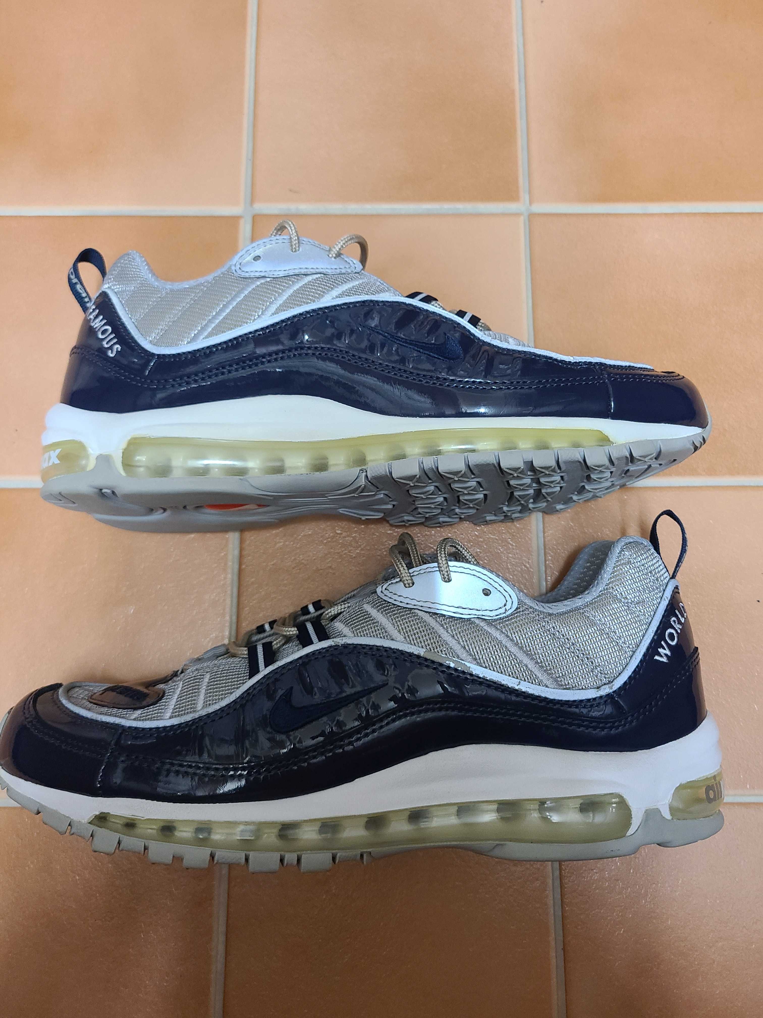 Supreme × Nike Air Max 98 "Obsidian"