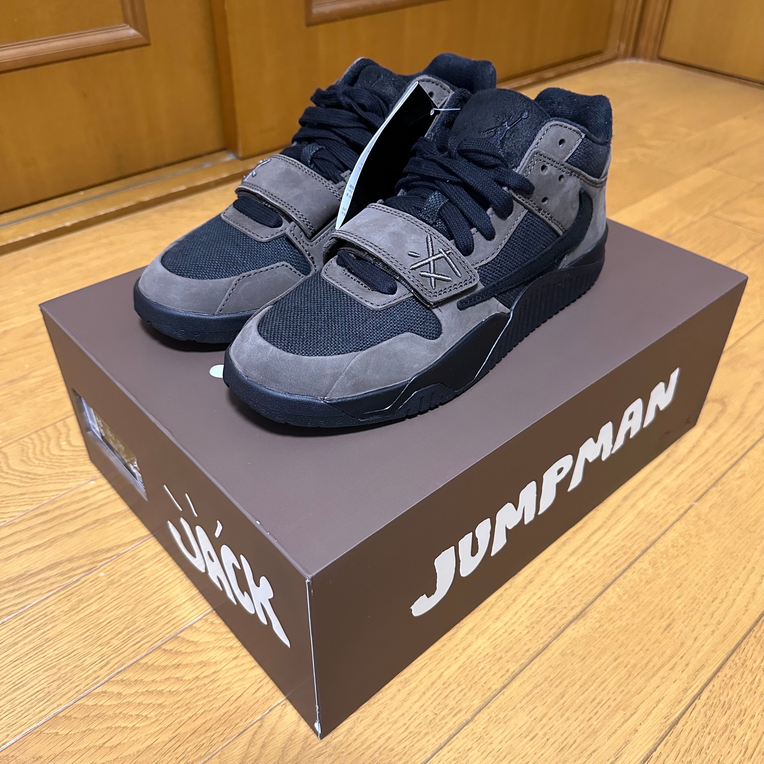 Travis Scott × Nike Jordan Jumpman Jack TR CJ1 T-Rexx "Black and Dark Mocha"