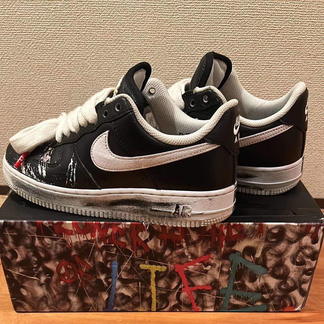 PEACEMINUSONE × Nike Air Force 1 Low Para Noise "Black" / G-DRAGON