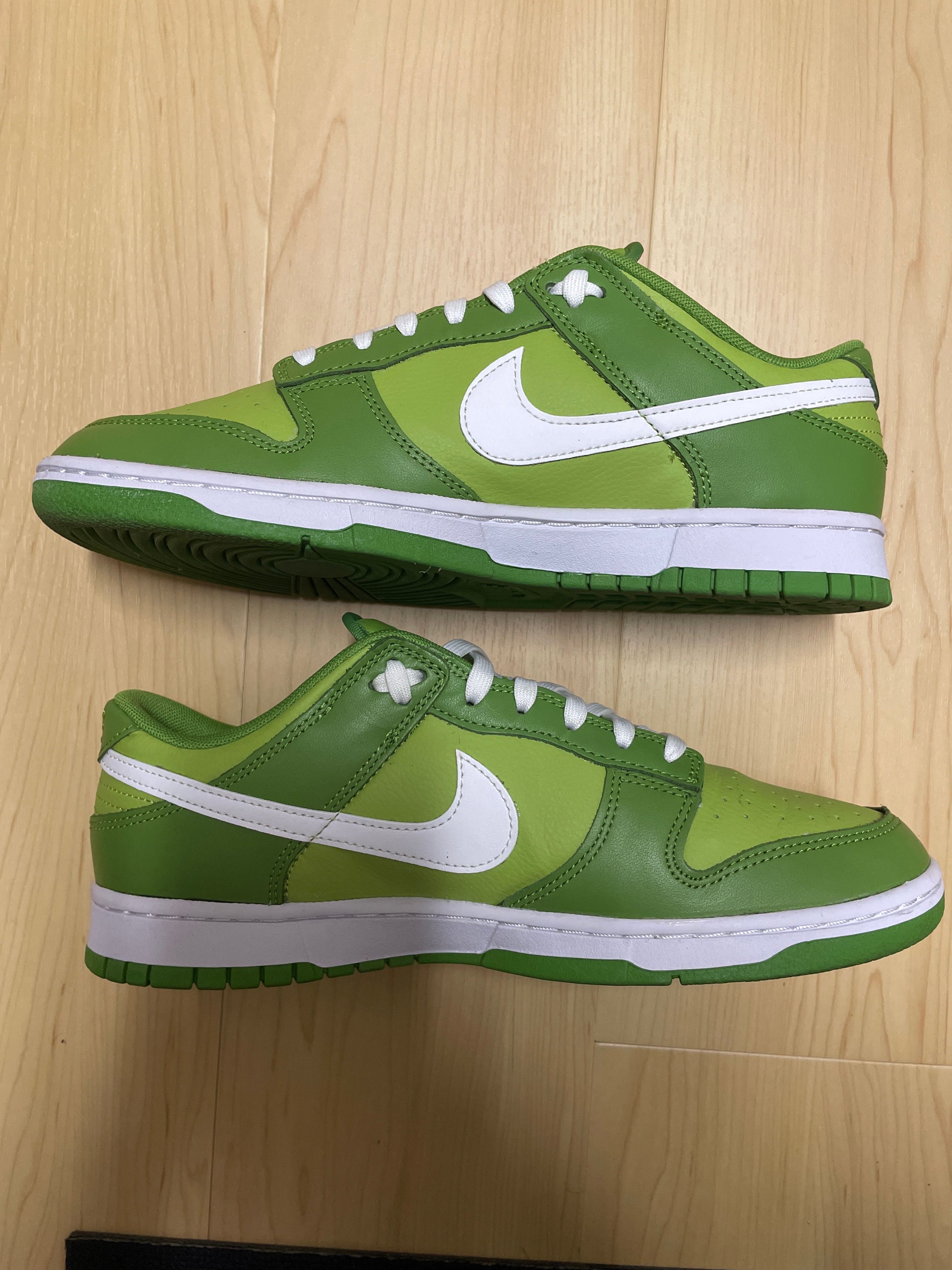 Nike Dunk Low "Chlorophyll/White/Vivid Green"