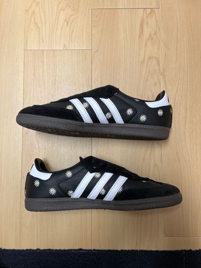 atmos × FACE × adidas Samba "Core Black/Footwear White"