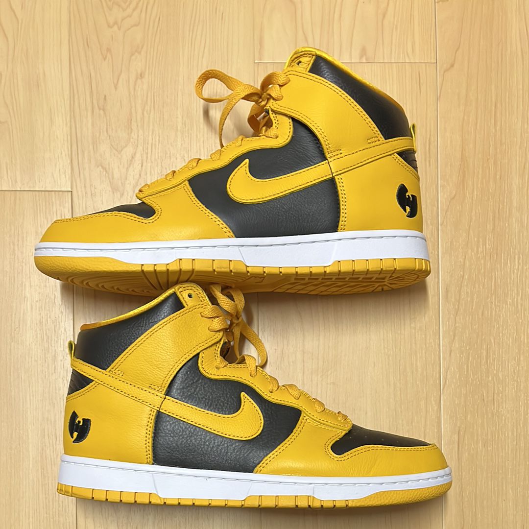 Wu-Tang Clan × Nike Dunk High Retro PRM "Black and Pollen"