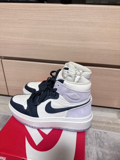 Nike Women's Air Jordan 1 High Elevate "Titanium/Dark Smoke Gray"
