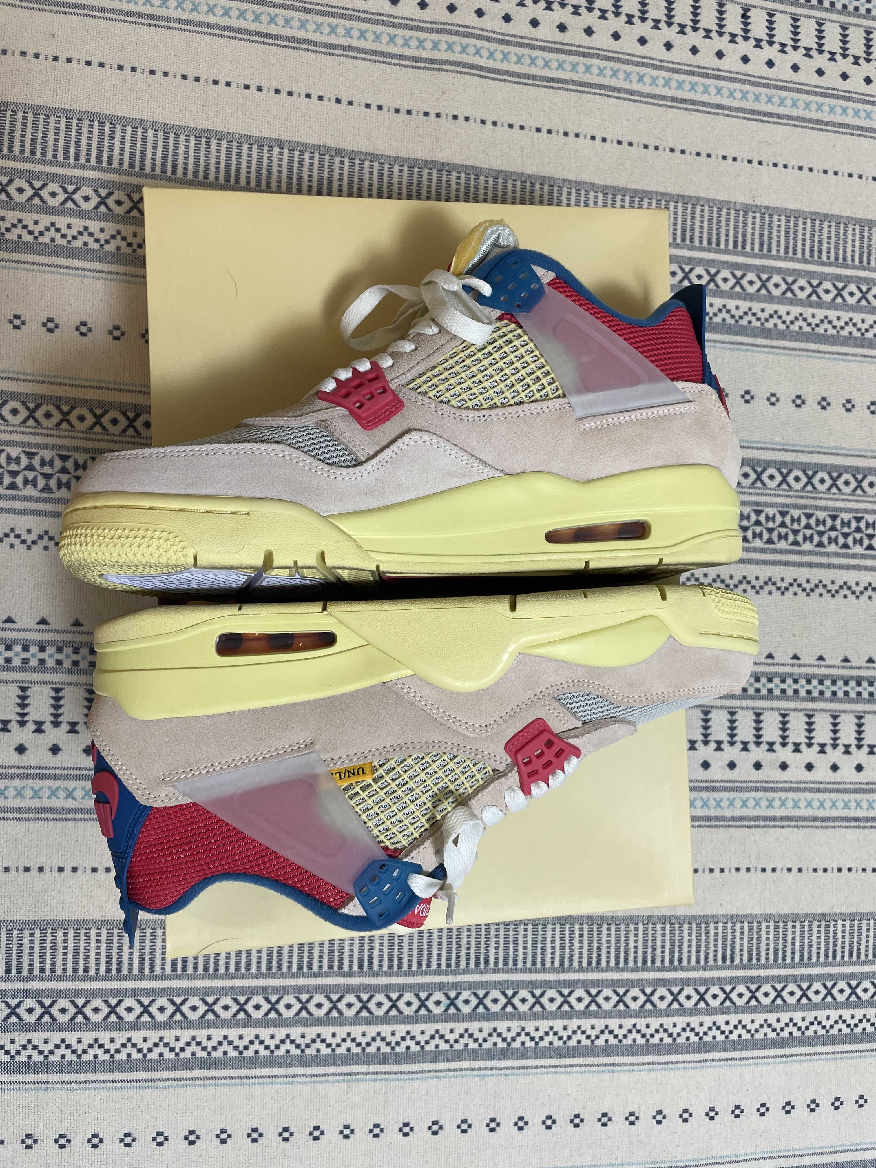 UNION × Nike Air Jordan 4 SP "Guava Ice/Light Fusion Red"