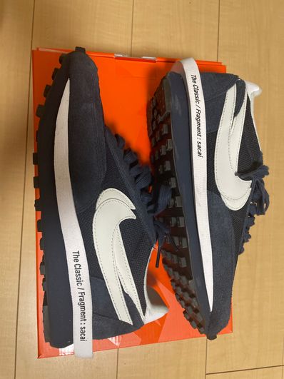 Fragment × sacai × Nike LD Waffle "Blackended Blue"